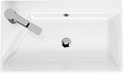 Dreja Мебель для ванной Slim 55 подвесная белая/бетон – фотография-12